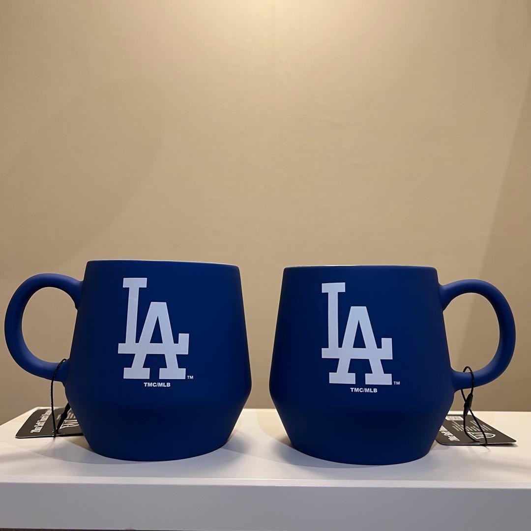 MLB公式 ロサンゼルスドジャース　マグカップ　2個セット