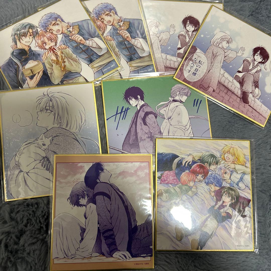 暁のヨナ 漫福ガチャ アクリルスタンド アクリルカード、色紙、ウッドキーホルダー