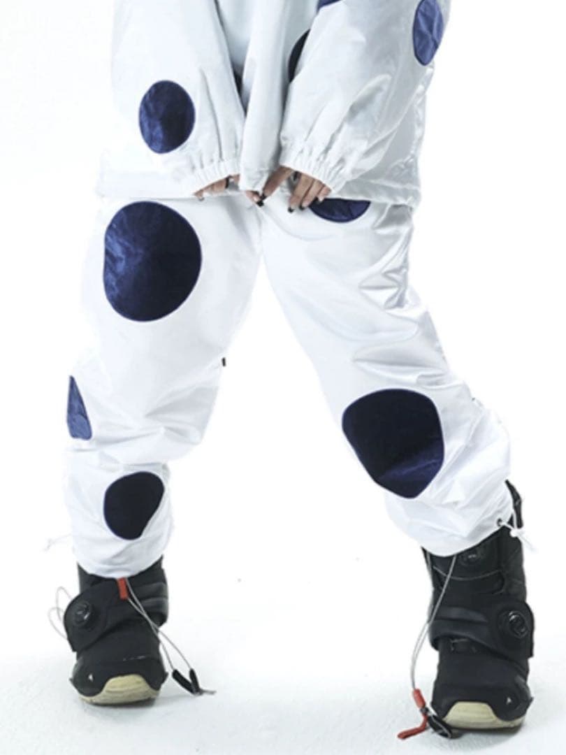 新品未使用 スキーパンツ ホワイト S 男女兼用 日常使用可