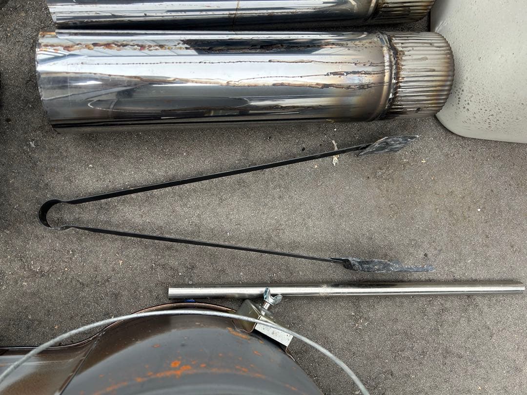 本間製作所　薪ストーブ APS-52 セット+追加部材＋幕避け等