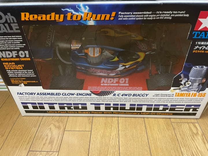 希少品！！タミヤRC ナイトロサンダー未使用品