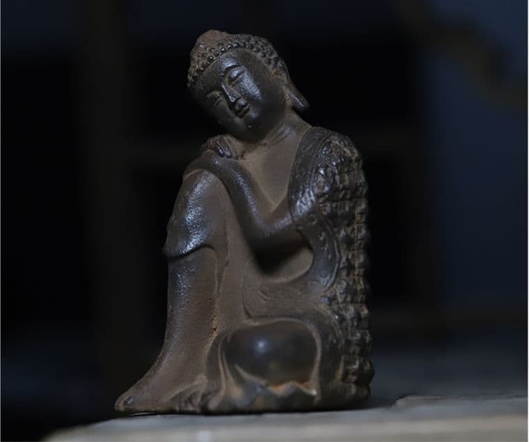 鉄器 鉄仏 釈迦睡仏 工芸品 美術品 置物