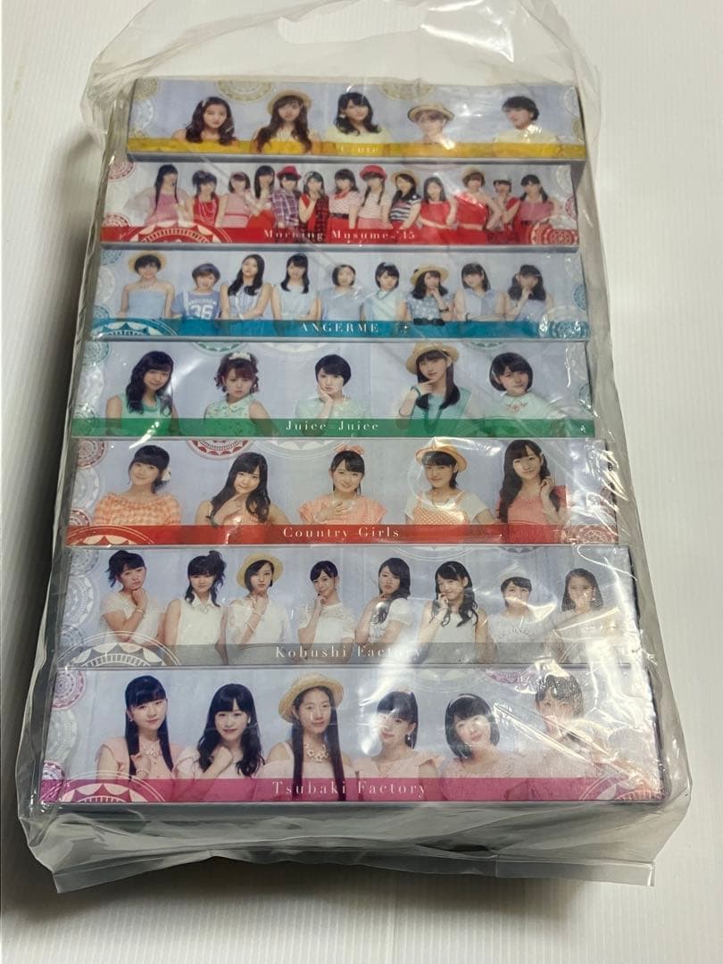 ハロプロ2015夏 BOXティッシュ 全グループ7箱セット 未開封