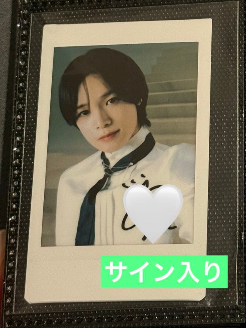 &TEAM K サイン チェキ ポラロイド トレカ