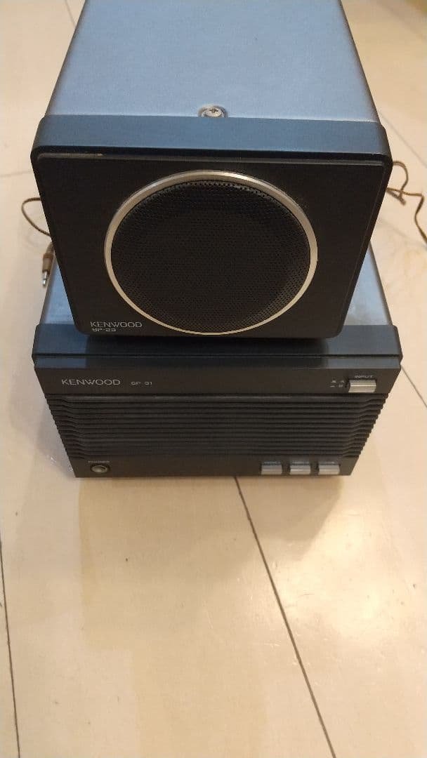 【希少】KENWOOD SP-23 SP31 スピーカー2台 通電確認済