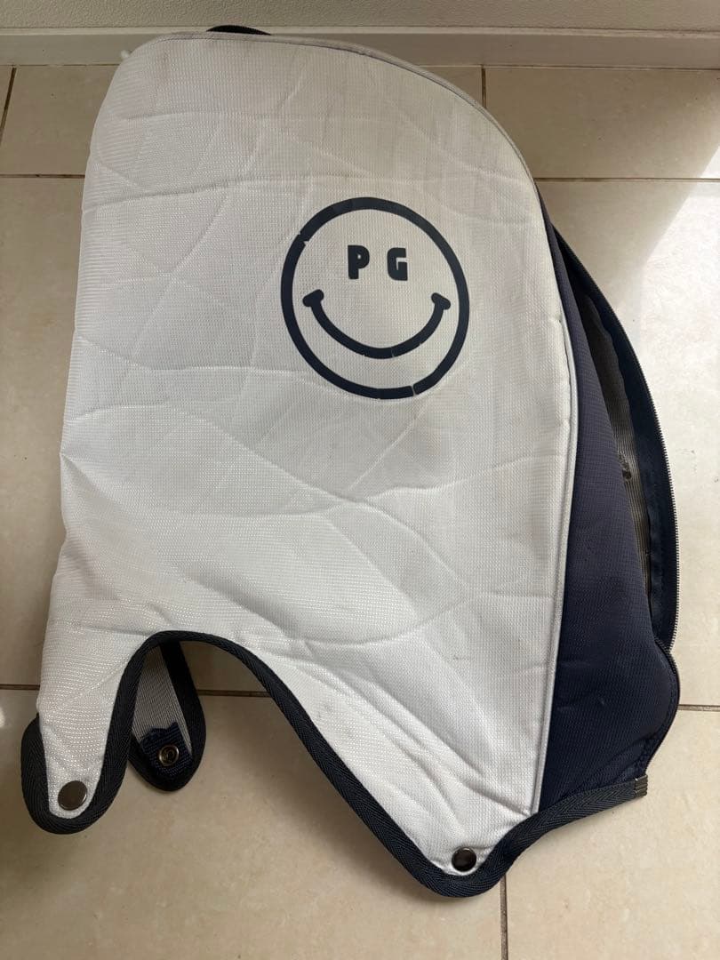 ヒ*ロ様 PEARLY GATES キャディバッグ ホワイト