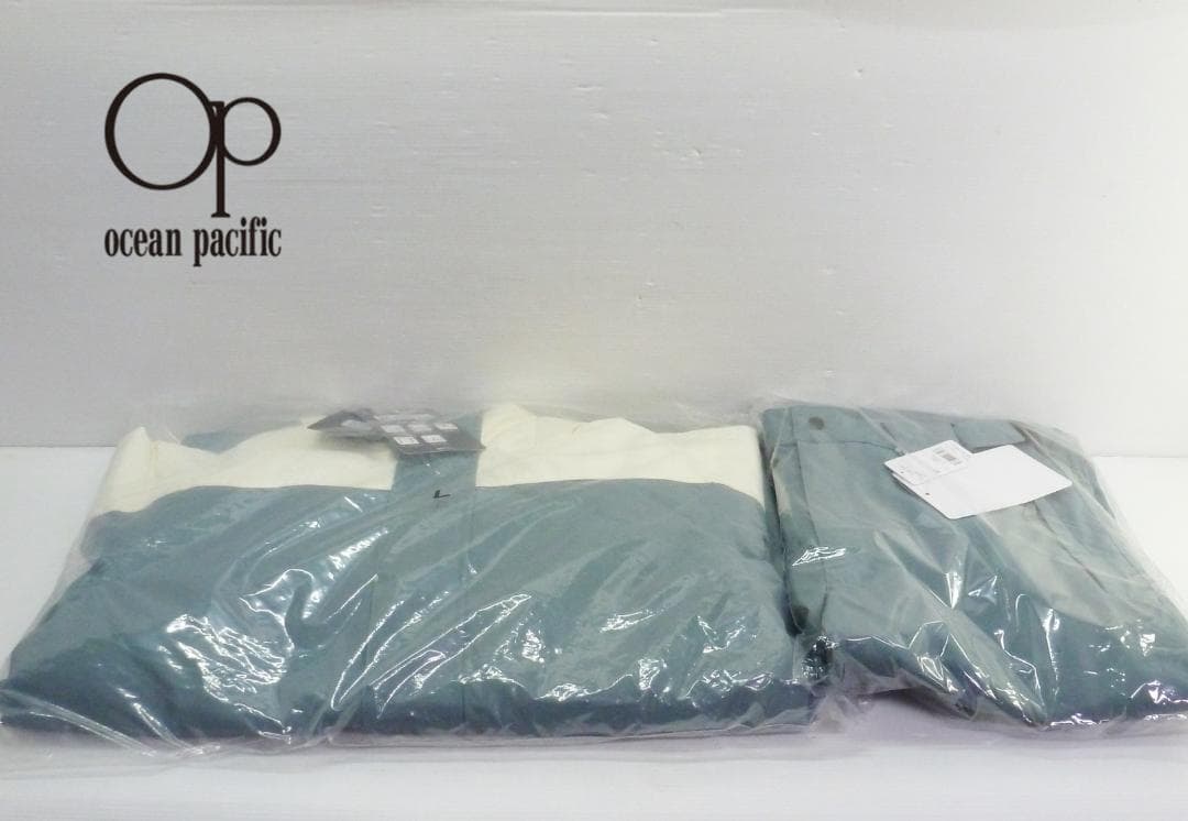 オーシャンパシフィック スノーウェア レディース L クリーム/ダークグレー