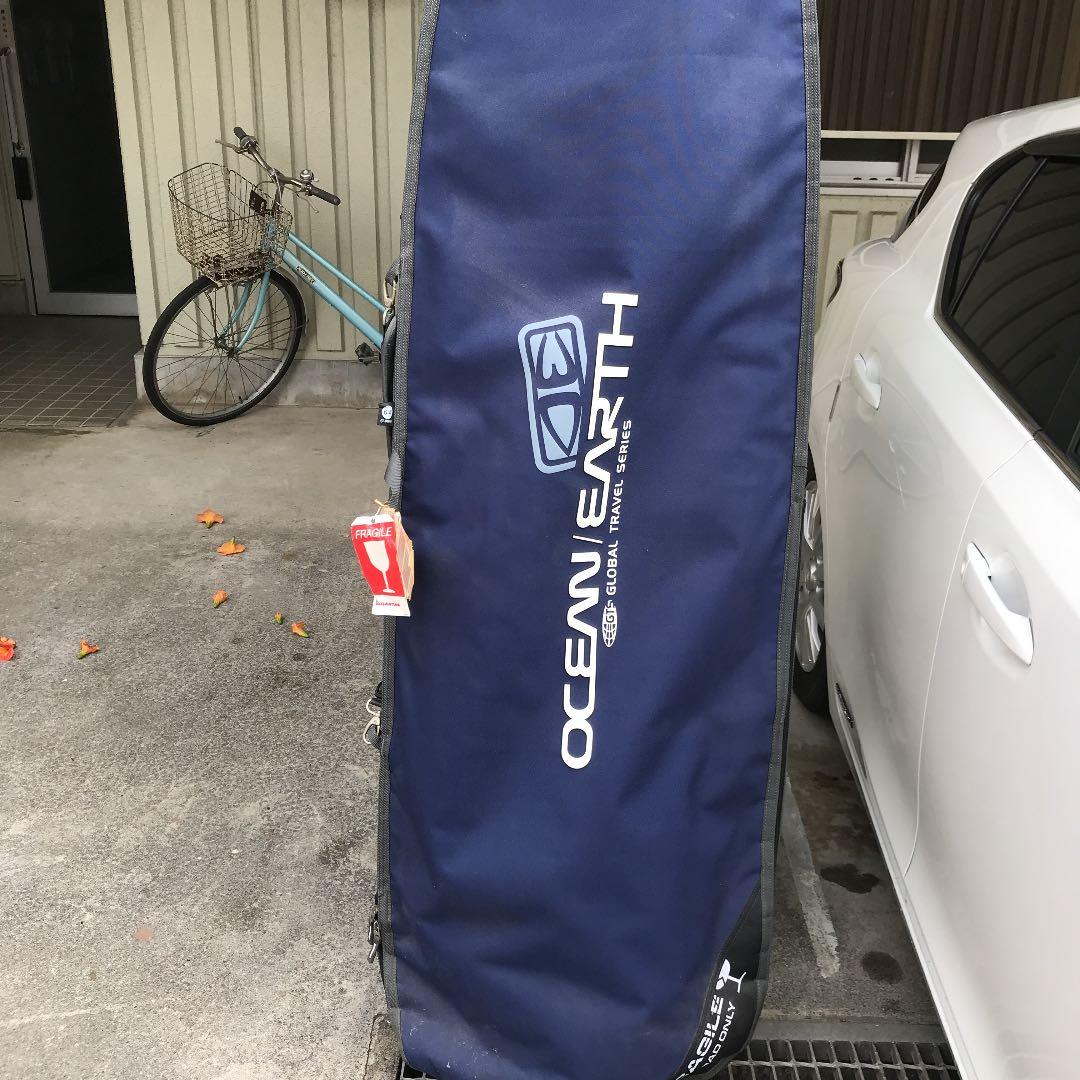 RexMarchal サーフボード　ショート　フィン、リーシュコード付き