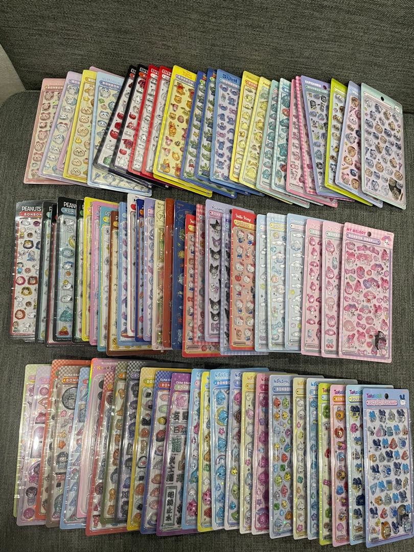 正規品ボンボンドロップシール　引退品　新品　キャラクターシールセット