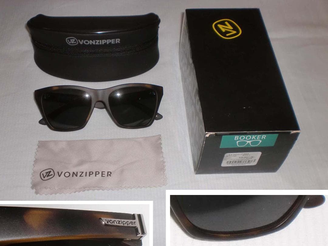 ボンジッパー偏光グラス『ボーカー２１７－００３』Made In Italy　新品