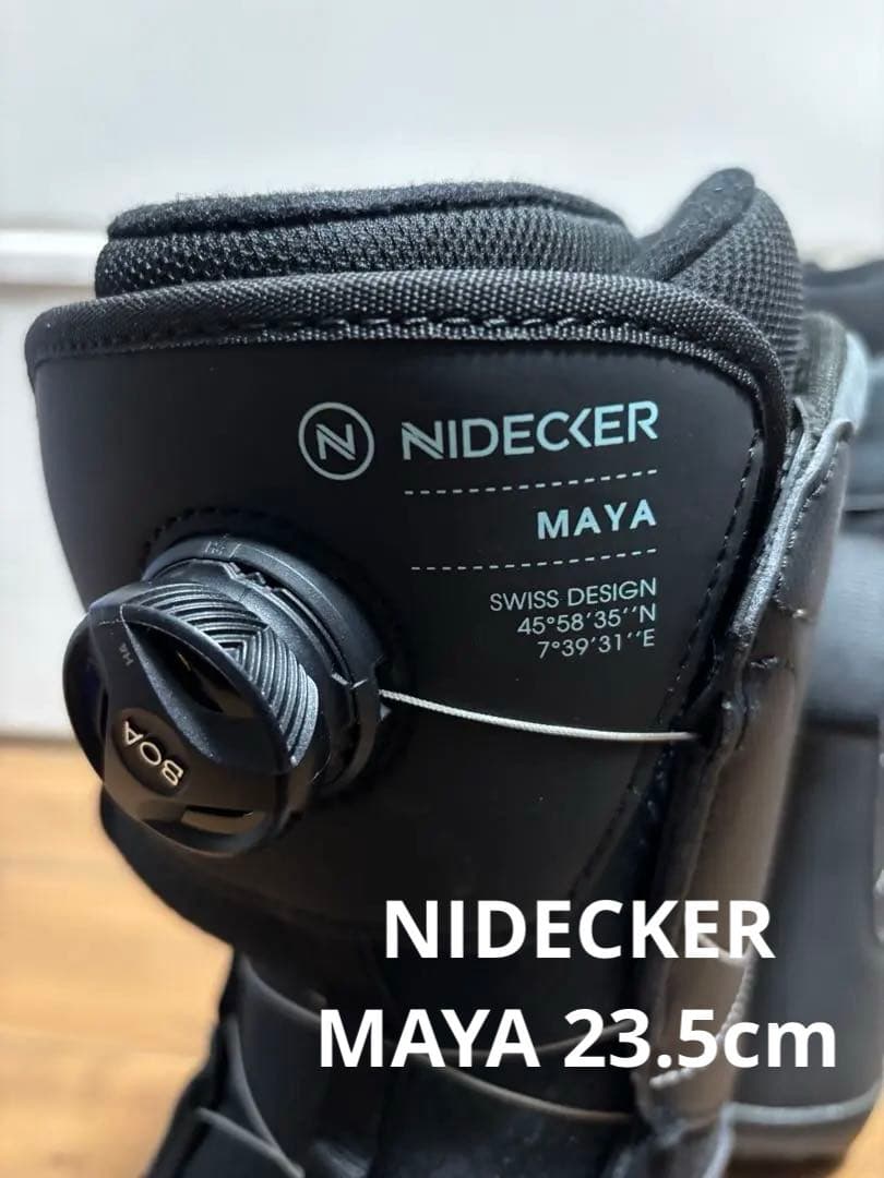 NIDECKER MAYA スノーボードブーツ ブラック