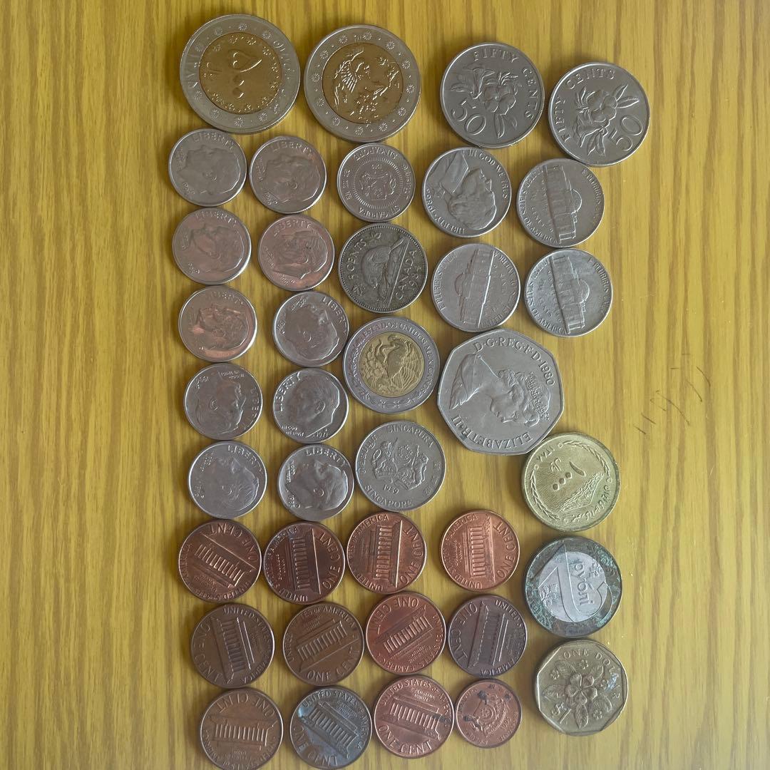 日本の硬貨コレクション 約50枚