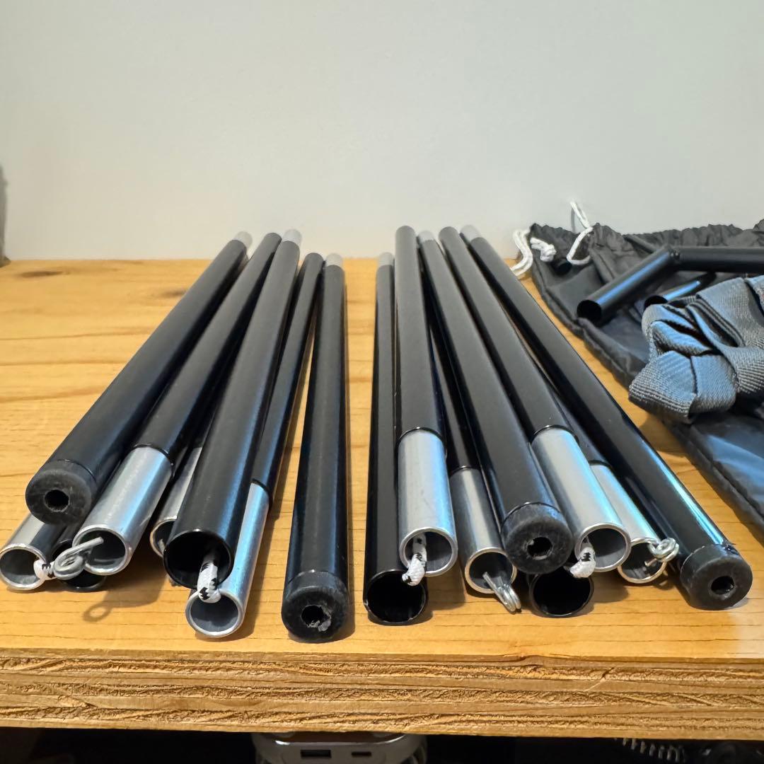 【2セット】BUNDOK(バンドック) ソロベース用 フタマタ BD-79