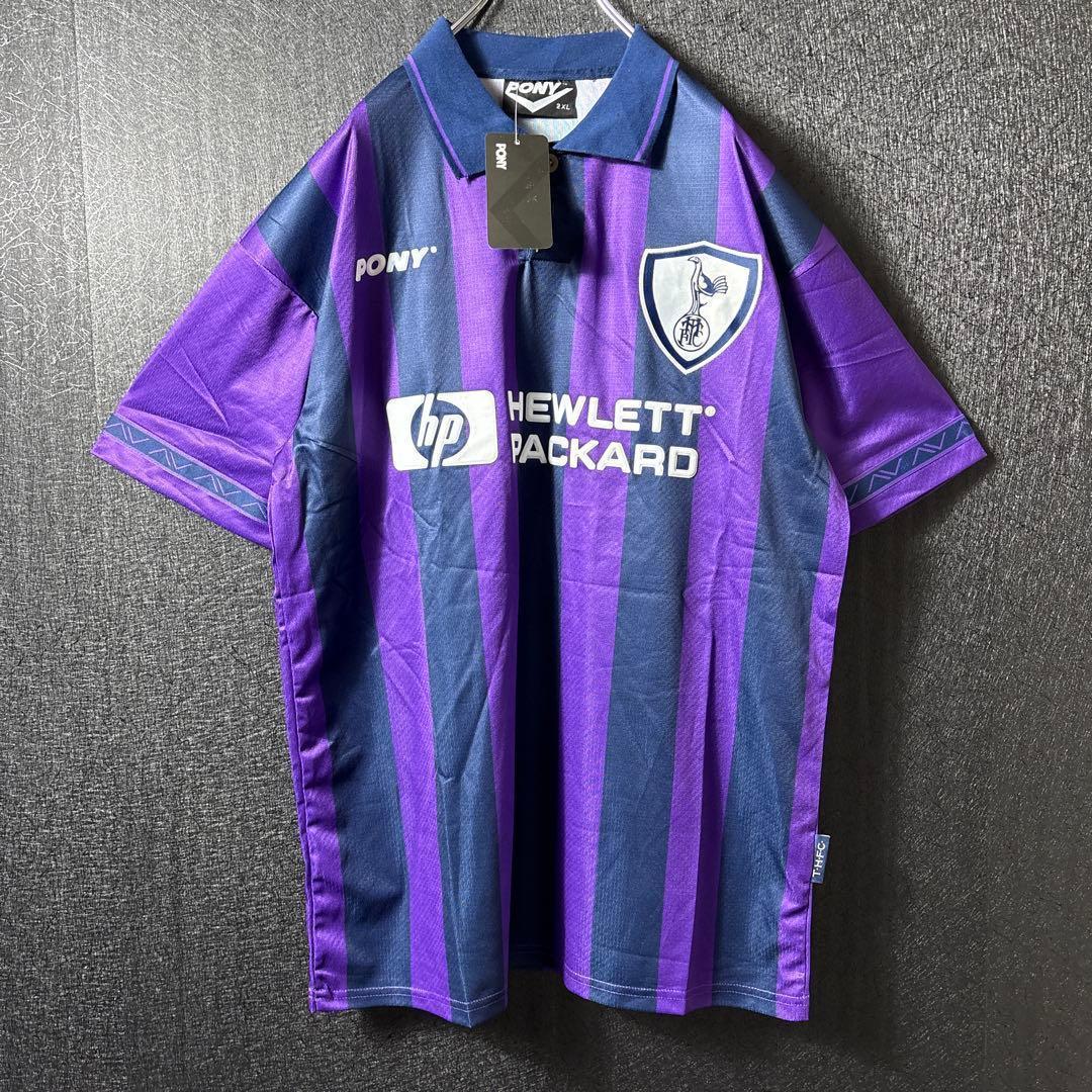 【★トッテナム】 PONY 95年 サッカー レトロ ユニフォーム 2XL 希少