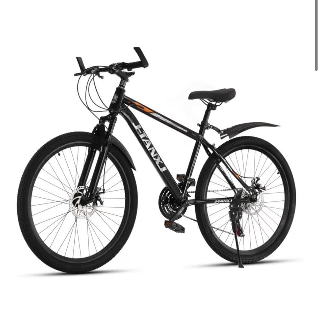 自転車 クロスバイク 21段変速 26インチ