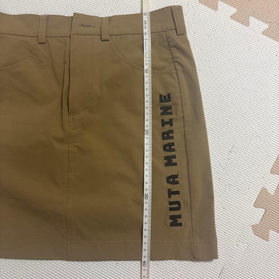 最終値下げ‼️ 秋色可愛い‼️ムータマリンゴルフ　ベージュ スカート サイズ1