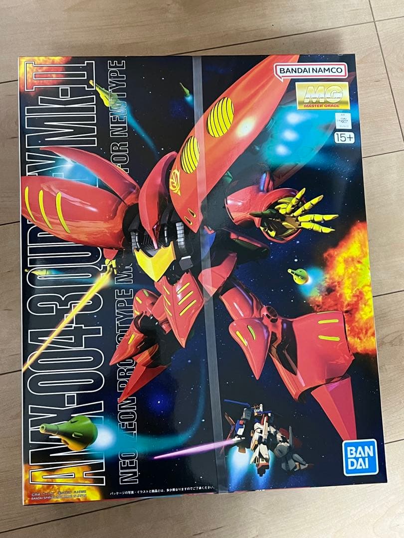 未組立　MG AMX-004-3 キュベレイMK-Ⅱ(プルツー専用機)