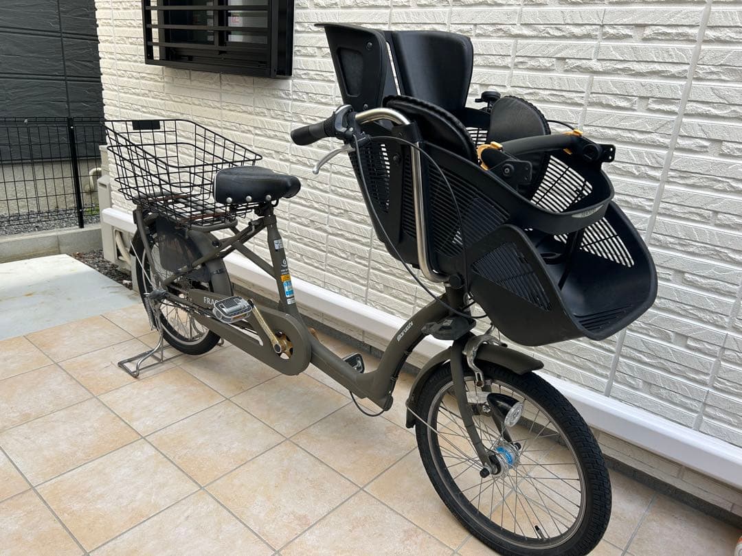 FRACKERS チャイルドシート付きシティサイクル