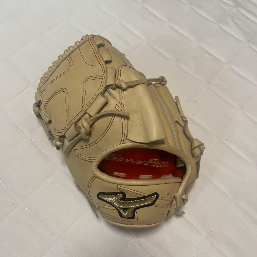 Mizuno グローバルエリート 硬式グローブ ベージュ