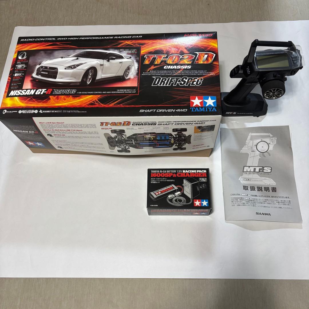 TAMIYA Nissan GT-R (R35) ドリフトスペック TT-02D