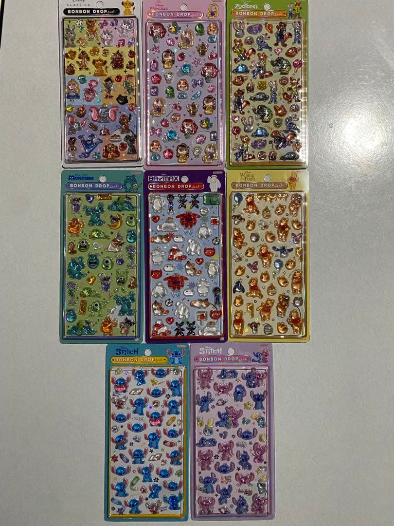 【正規品】ディズニーボンボンドロップまとめ売り8点‼️クラシック　プリンセス