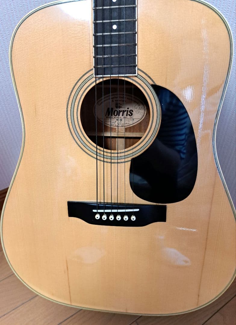 Morris アコースティックギター スW-20　70’s ジャパンヴィンテージ