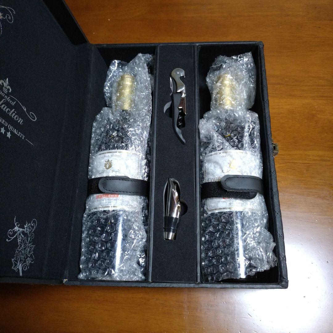 [ビンテージ]ボルドークーロンヌドフォッシュ2012 専用箱750mm2本入り