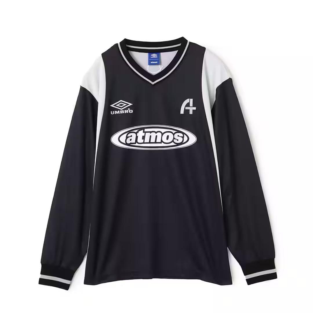 ウェア UMBRO x atmos LS Soccer Jersey BLACK XL
