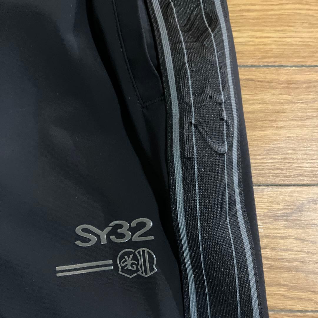 SY32 ABSOLUTE ブラックパンツ ストライプ Lサイズ