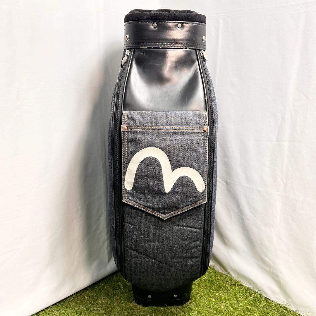 EVISU エヴィス デニム キャディバッグ フード付 美品