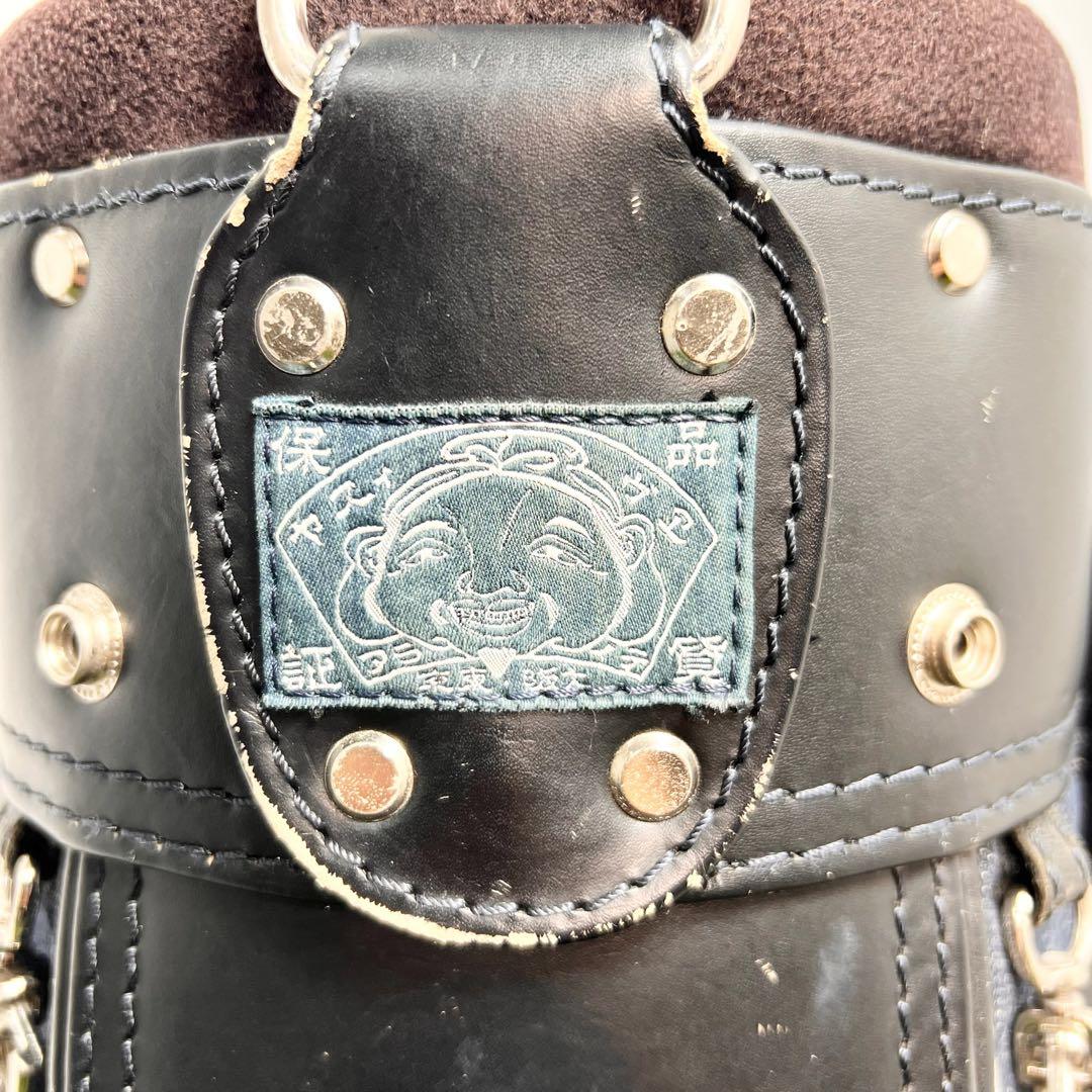 EVISU エヴィス デニム キャディバッグ フード付 美品