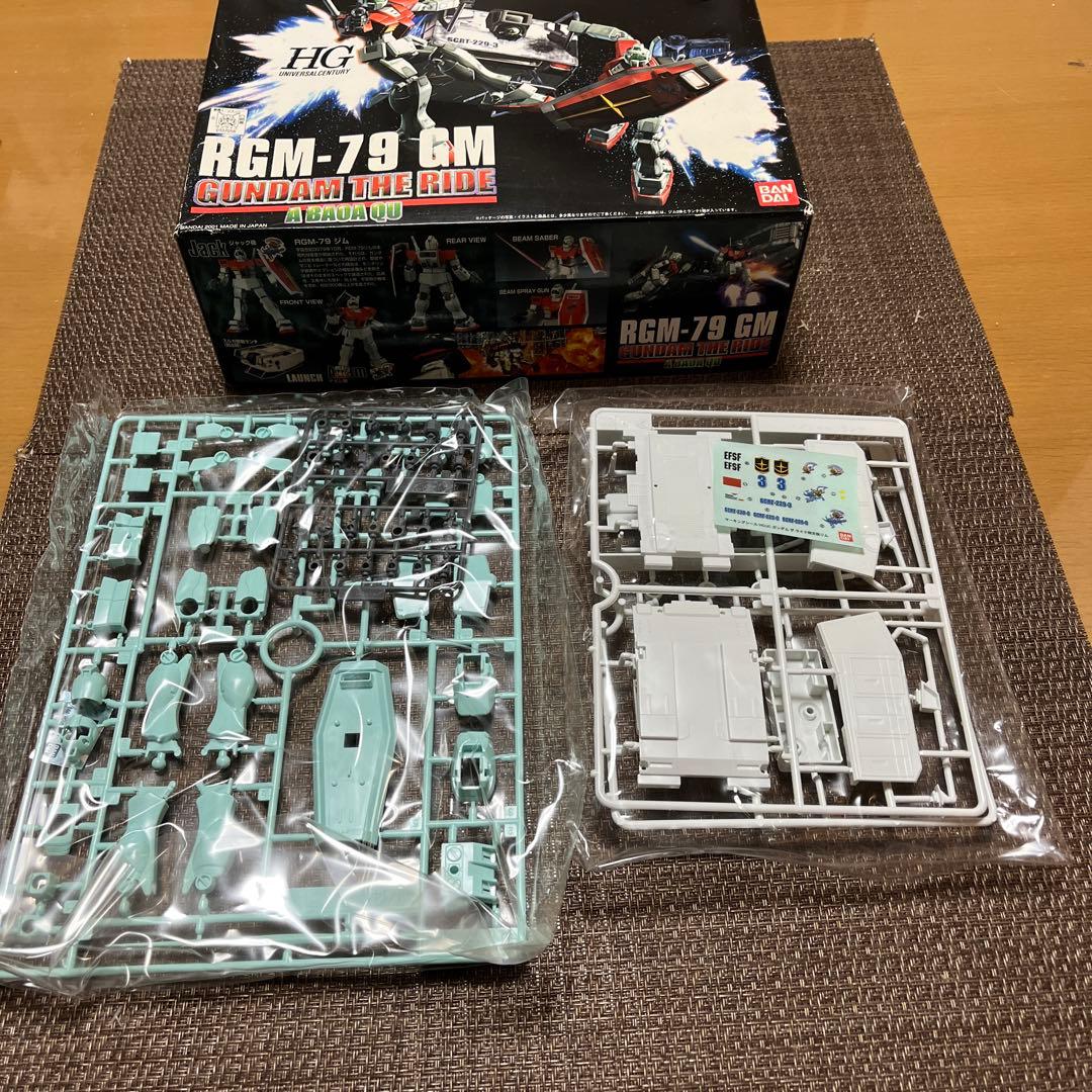 ロボット HG RGM-79 GM GUNDAM THE RIDE A BAOA QU