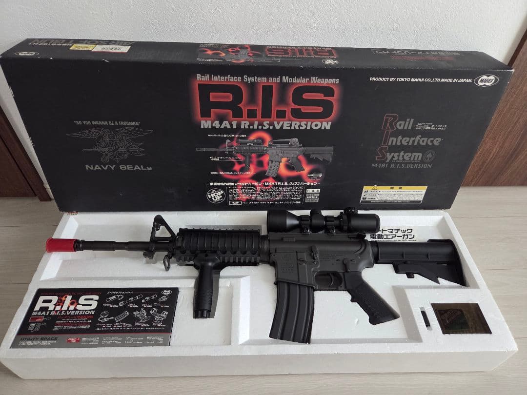 M4A1 R.I.S. バージョン　スコープカスタム　東京マルイ　電動ライフル