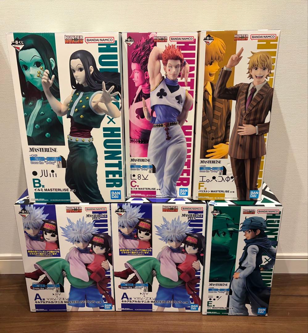 一番くじ ハンターハンター A賞 B賞 C賞 E賞 F賞 フィギュア