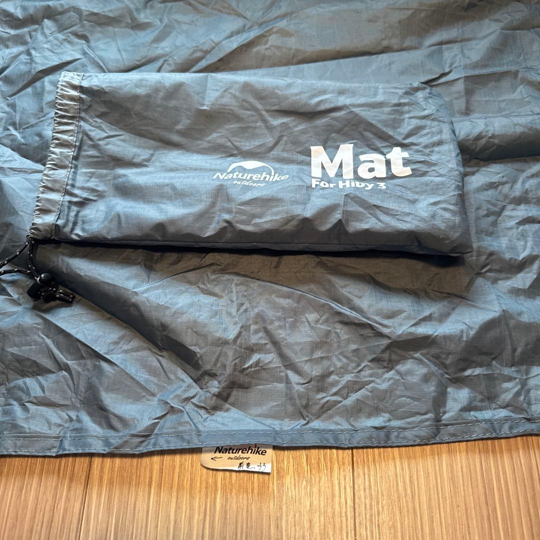 Naturehike Hiby 3 テント マット付き