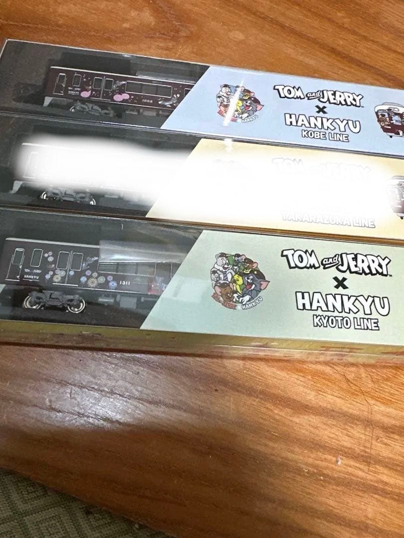 お値段相談歓迎 グリーンマックストムとジェリー　阪急電車　Nゲージ　先頭車２両