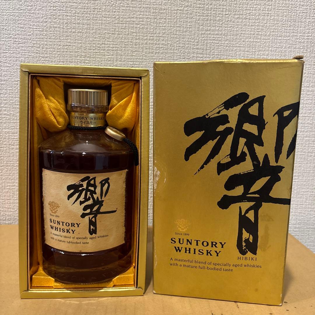 サントリーウイスキー響　裏ゴールドラベル　箱付き　未開封（11）