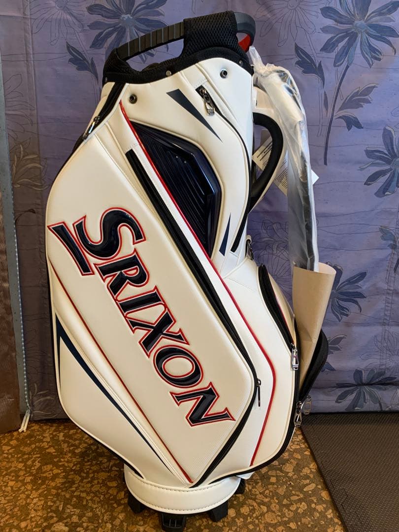 ※PIKO※【新品未使用】Srixon キャディバッグ ホワイト