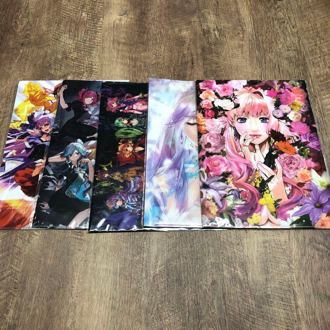 未開封 マクロス F / Δ A4 クリアファイル セット