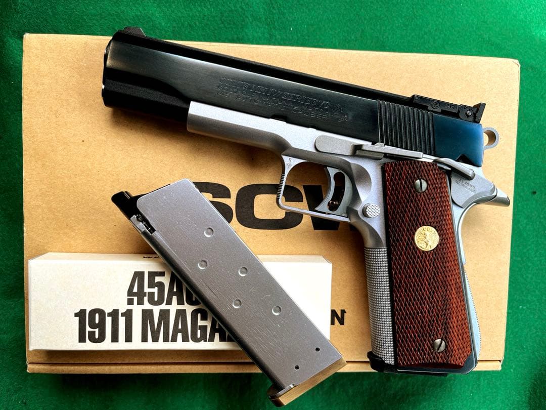 WAホーグ ナショナルマッチ 5インチ DX フレームシルバー