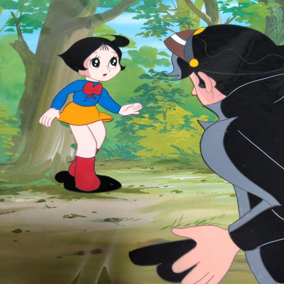 ふしぎなメルモ　手塚治虫　セル画　背景付き　メルモちゃん