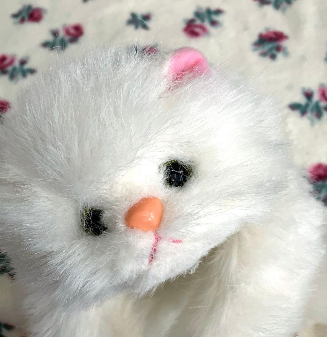 オオイケ　ペルシャ猫　ぬいぐるみ　昭和レトロ　美品