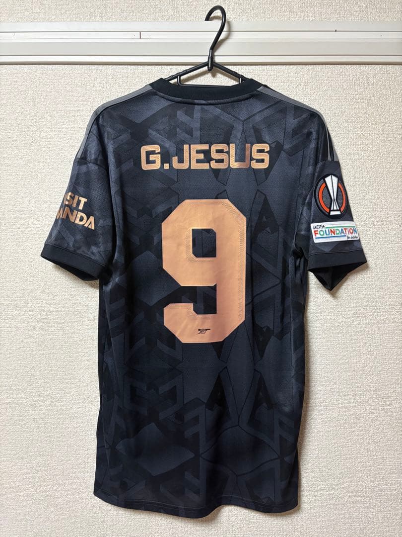 【正規品・タグ付き】 ジェズス アーセナル 22/23 アウェイ Mサイズ