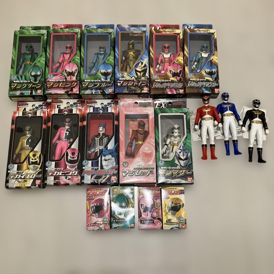 戦隊ヒーローシリーズ　まとめ　18点
