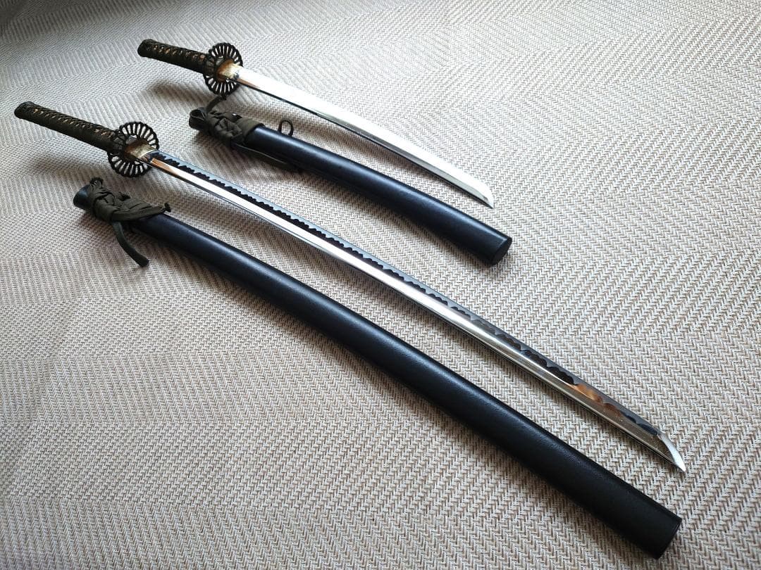模造刀 大小 台座付き 一部難あり 日本刀 太刀 脇差