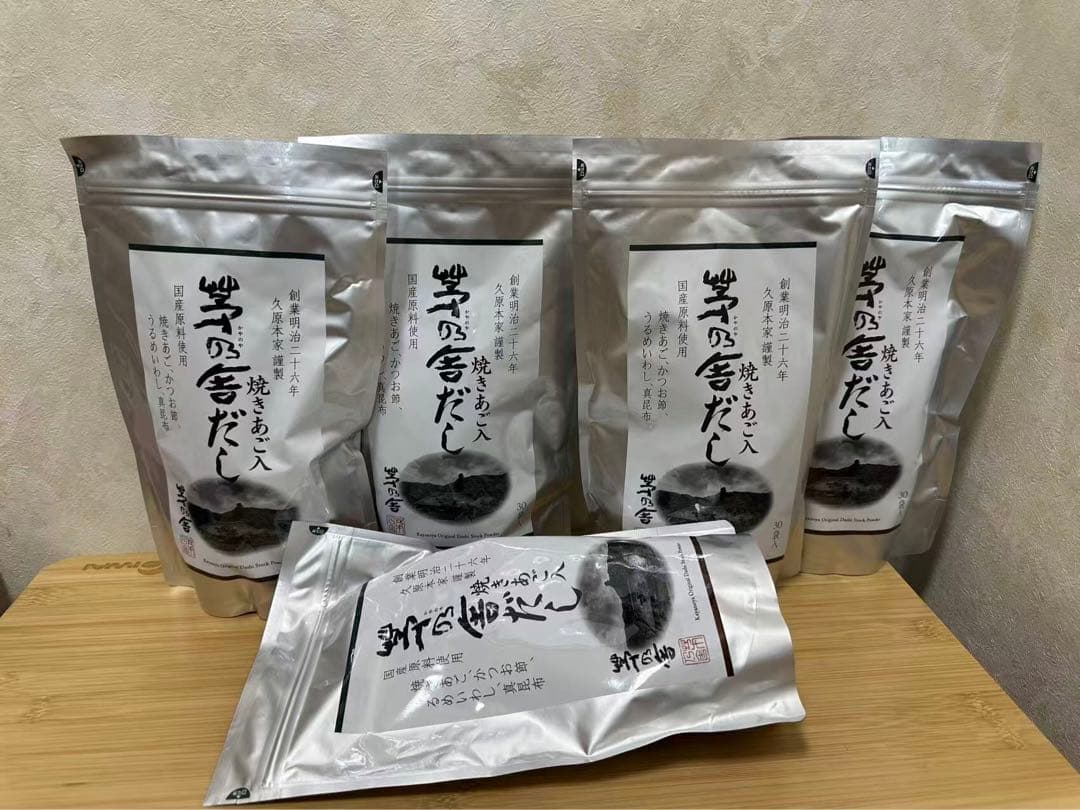 久原本家 茅乃舎だし 8g×30袋入 5袋