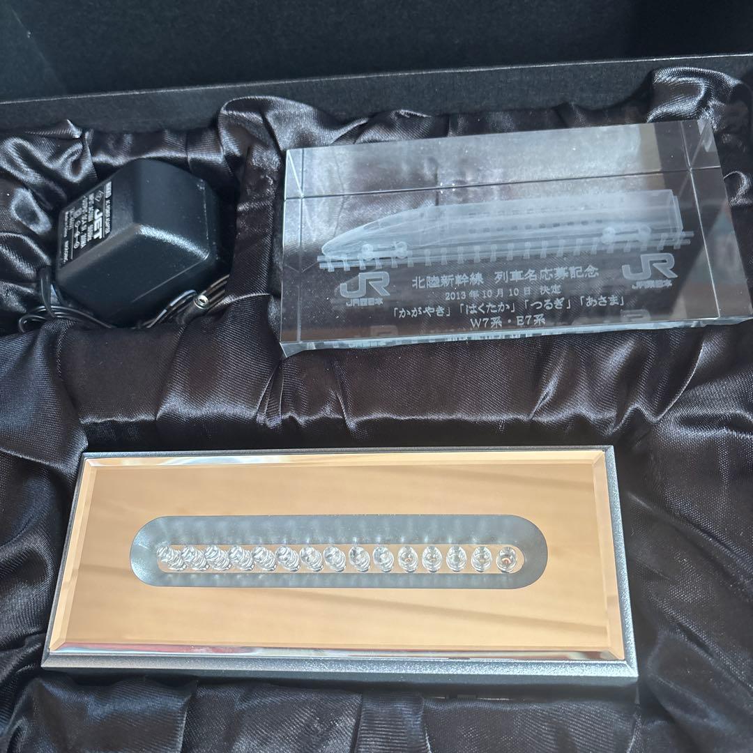 北陸新幹線列車名募集の賞品