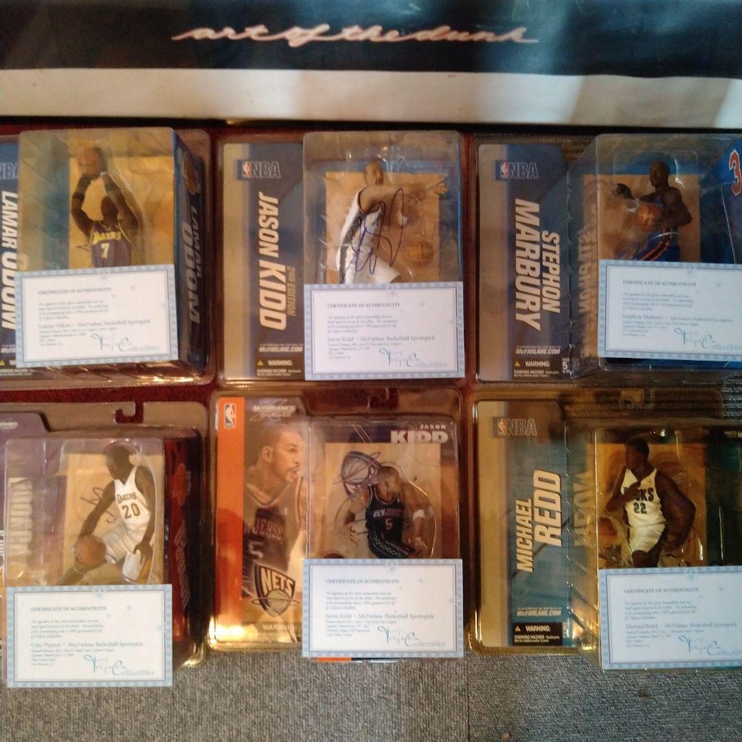 NBA マクファーレン　開封済み　サイン入　証明書　ジェイソン　キッド