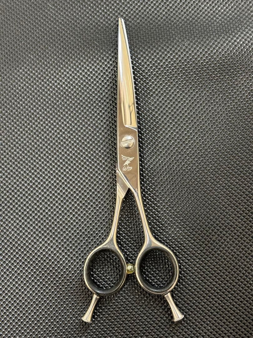 菊王冠　Ｗｉｎｇ　Ｒ-６００　カーブ鋏　トリミングシザー【6インチ】