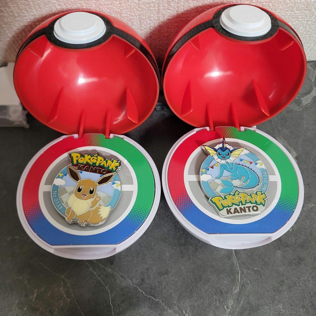 ポケパークカントー　イーブイ　シャワーズ　151　ピンズ